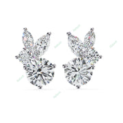 Round Fashion Studs Earring STFA1357